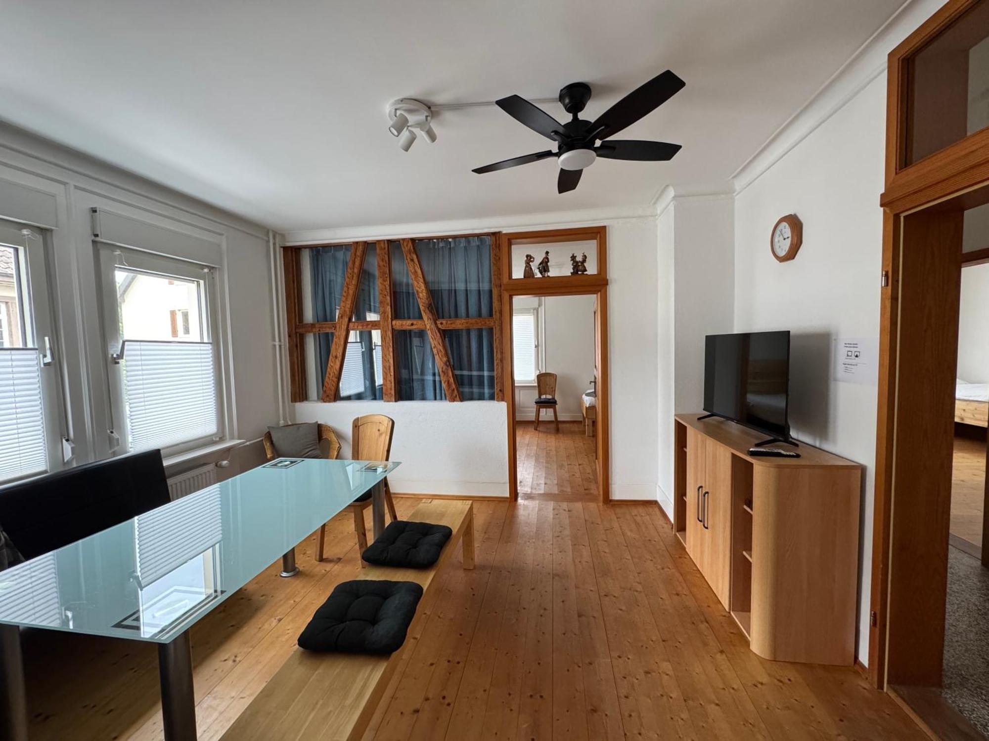 90Qm 4-Zimmer-Wohnung - Apartment Friedrichstrasse 恩茨河畔法伊欣根 外观 照片